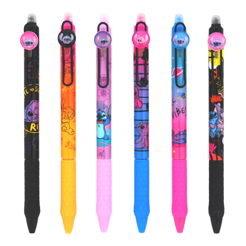 Colorino gumovateľné pero Stitch Black - mix motivov
