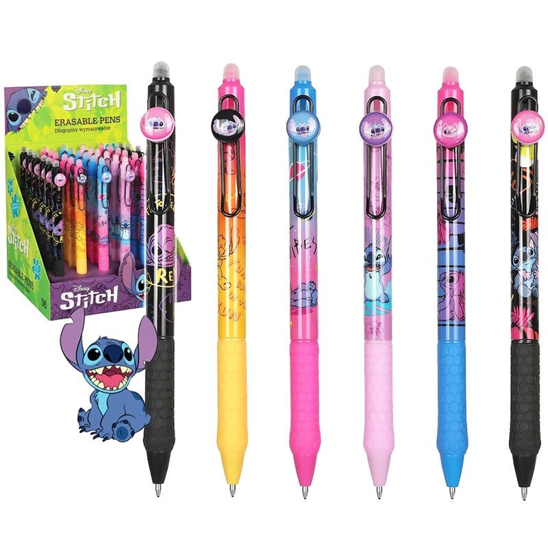 Colorino gumovateľné pero Stitch Black - mix motivov