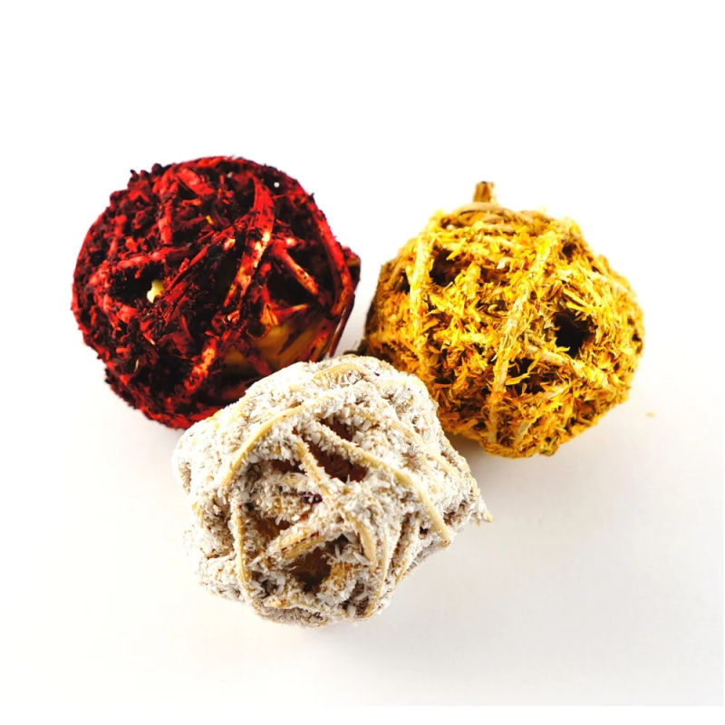 HamStake ratanové bylinkové kuličky plněné 3 ks