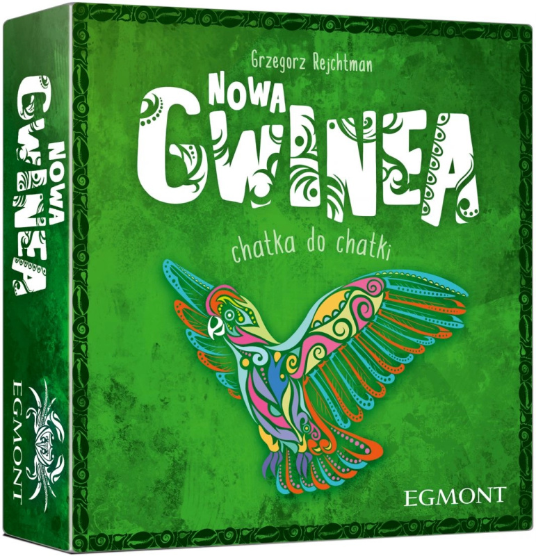 Nowa Gwinea – rodinná desková hra o stavbě vesnice