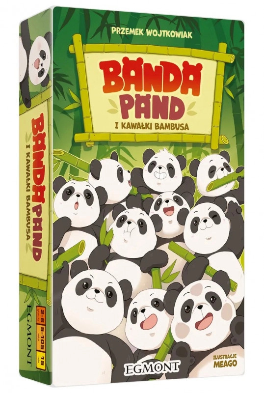 Banda pand a kousky bambusu – rychlá rodinná karetní hra