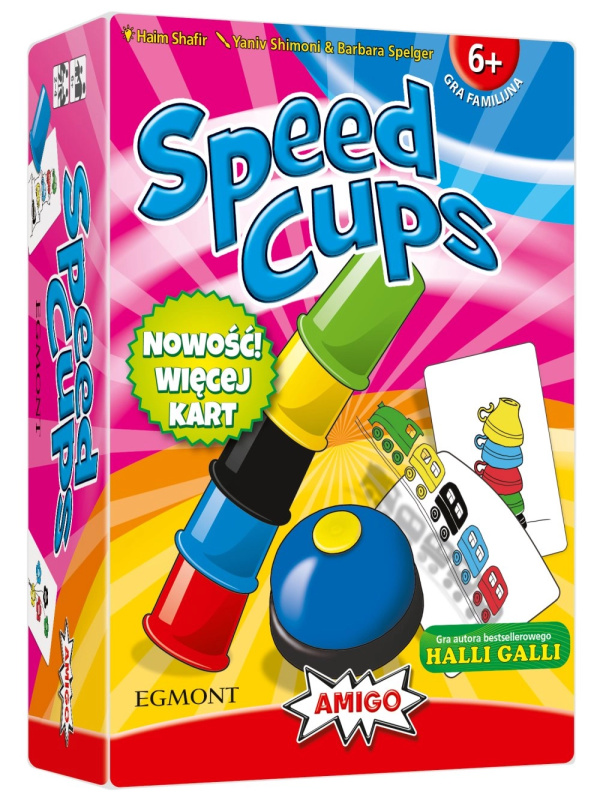 Speed Cups – rychlá rodinná postřehová hra
