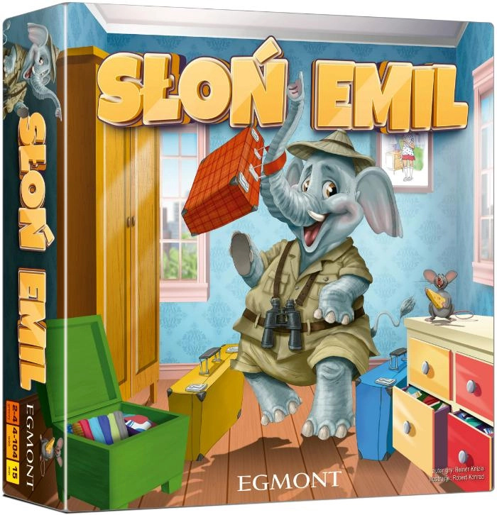 Słoń Emil rodinná desková hra pro děti od 4 let