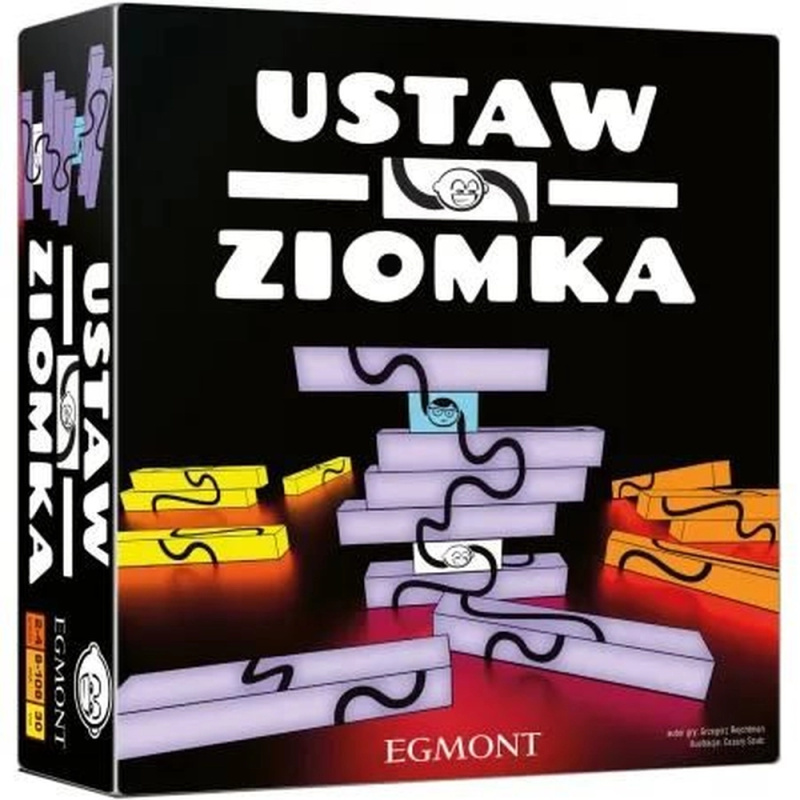 Ustaw Ziomka – rychlá rodinná stolní hra od autora UBONGO