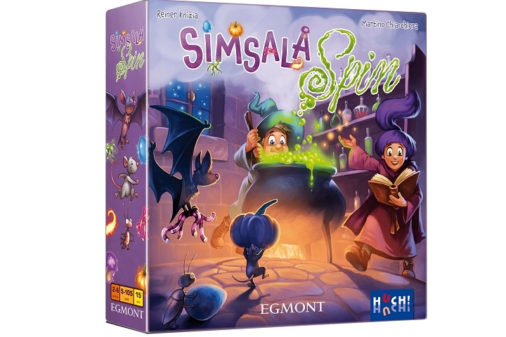 Simsala spin – kooperativní paměťová hra o vaření lektvarů