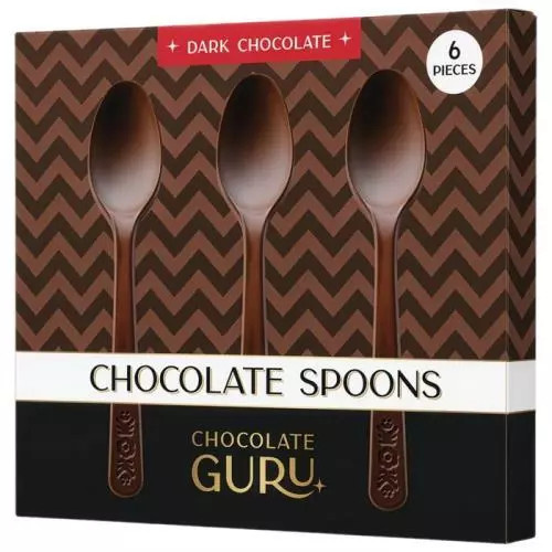 Guru Chocolate spoons dark 54g