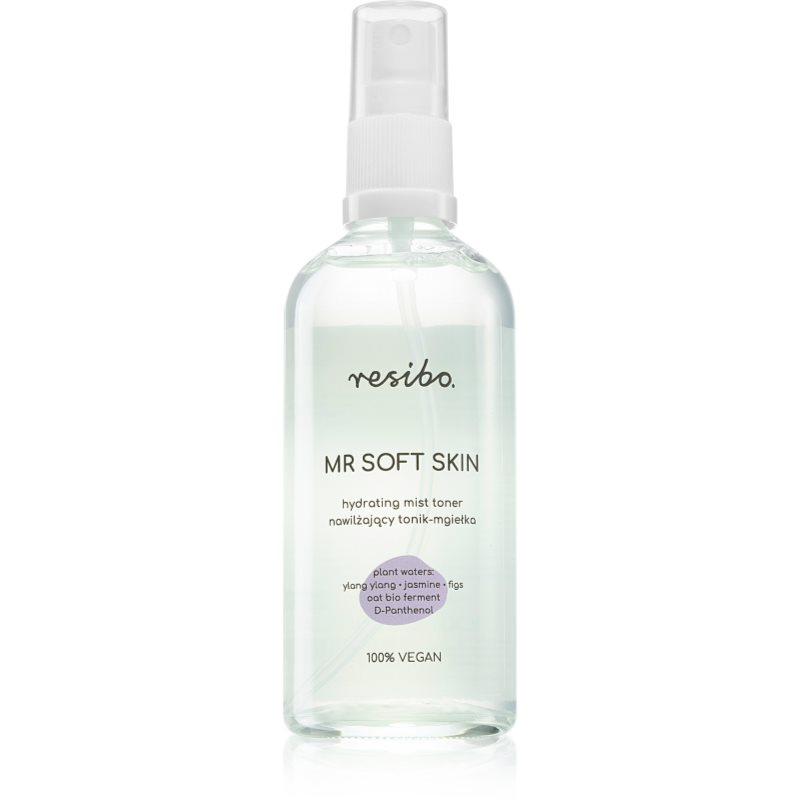 Resibo Mr Soft Skin Hydrating Mist Toner rozjasňující a hydratační pleťové tonikum 100 ml