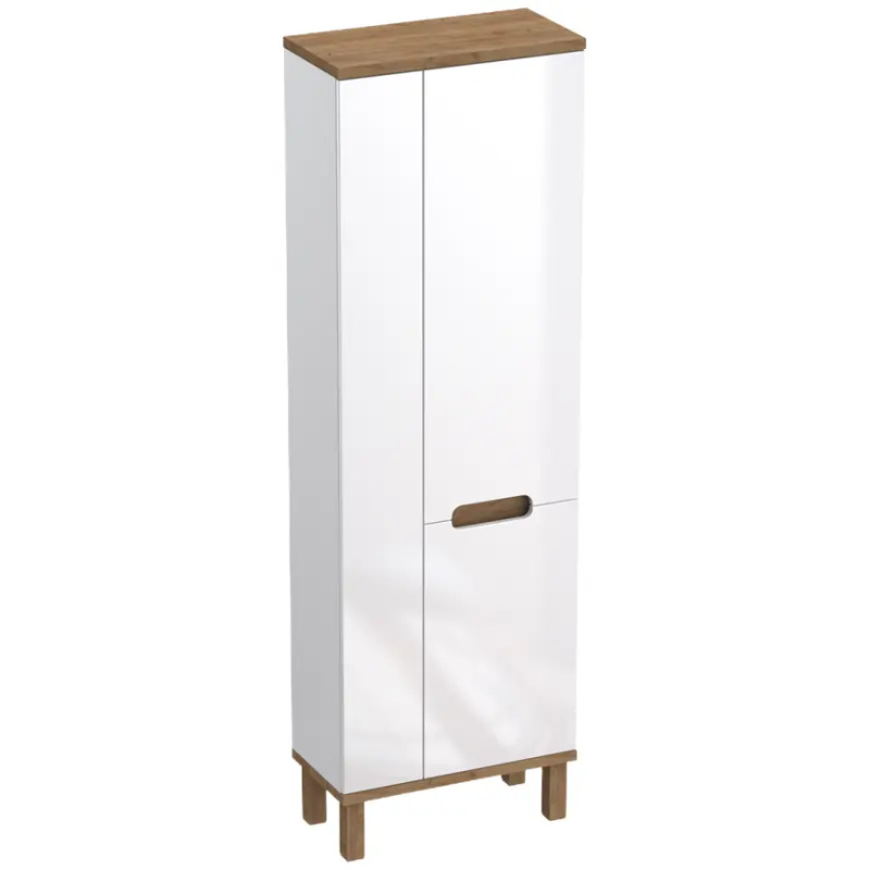 Vysoka skrinka Ovo biela 60cm