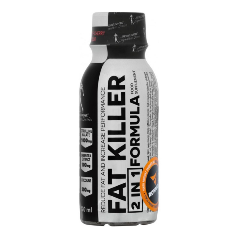 Kevin Levrone Series Kevin Levrone Fat Killer 2 v 1 Shot 120 ml - Pomeranč-citrus