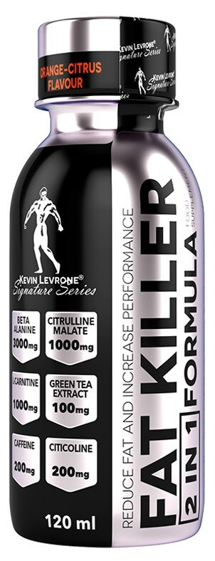 Kevin Levrone Series Kevin Levrone Fat Killer 2 v 1 Shot 120 ml - Pomeranč-citrus