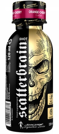 Kevin Levrone Scatterbrain Shot, 120 ml Příchuť: Pomeranč/Višeň