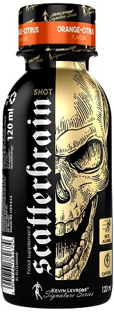 Kevin Levrone Series Kevin Levrone Scatterbrain Shot 120 ml - pomeranč/citrus