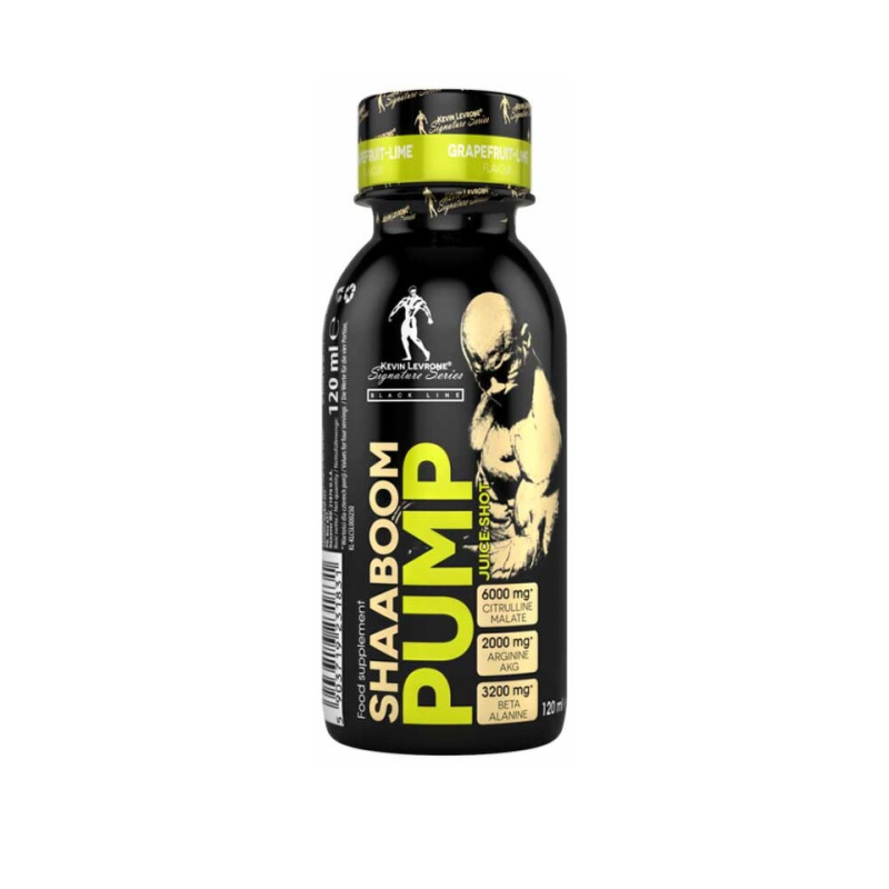 Kevin Levrone Shaaboom Pump Shot 120 ml Příchuť: Grep/Limetka