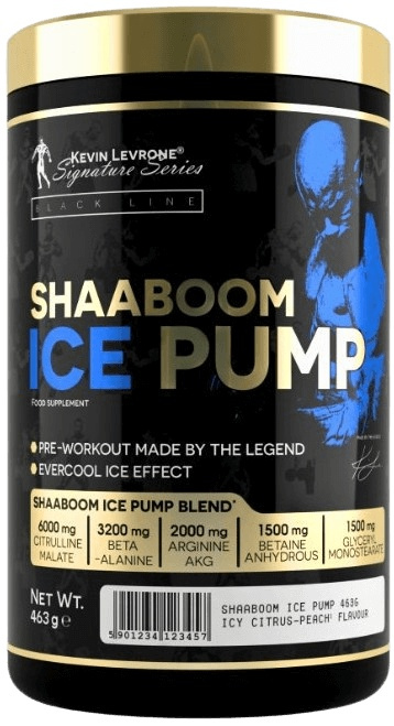 Kevin Levrone Shaaboom ICE PUMP 463 g - pomeranč/mango
