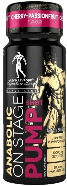 Kevin Levrone Anabolic On Stage PUMP shot 60 ml - třešeň/marakuja