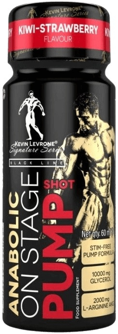 Kevin Levrone Anabolic On Stage PUMP shot 60 ml - kiwi/jahoda