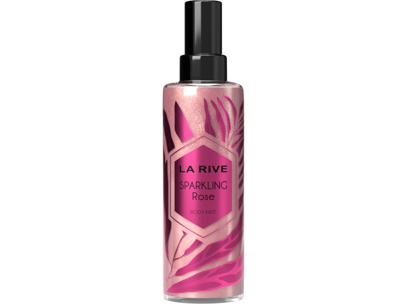 LA RIVE Třpytivý sprej Sparkling Rose 200 ml