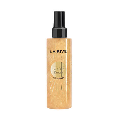 LA RIVE Třpytivý sprej Golden Dream 200 ml