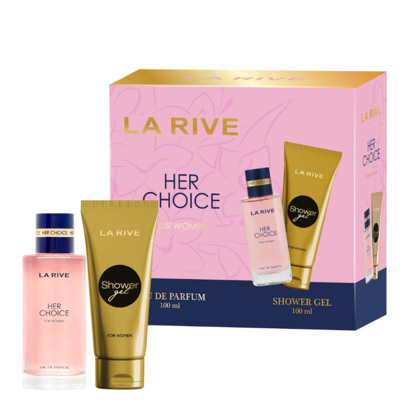 La Rive Her Choice - EDP 100 ml + sprchový gel 100 ml