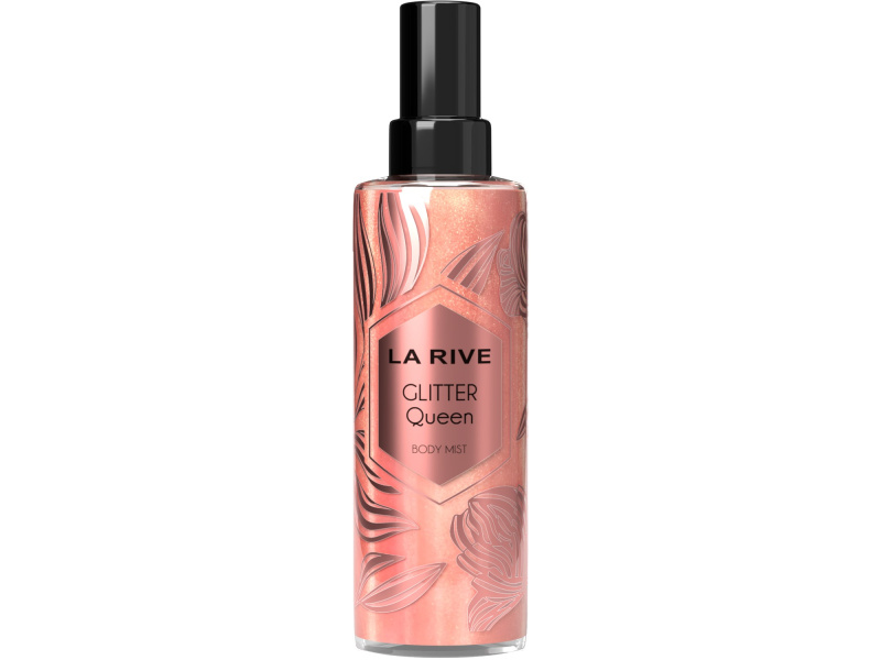 La Rive Glitter Queen parfémovaný tělový sprej se třpytkami 200 ml