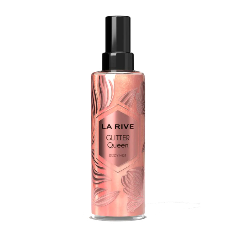 La Rive Glitter Queen parfémovaný tělový sprej se třpytkami 200 ml