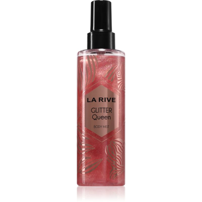 La Rive Glitter Queen parfémovaný tělový sprej se třpytkami 200 ml