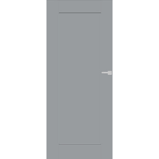 Interiérové dveře Naturel Estra pravé 80 cm šedá mat ESTRA5SM80P