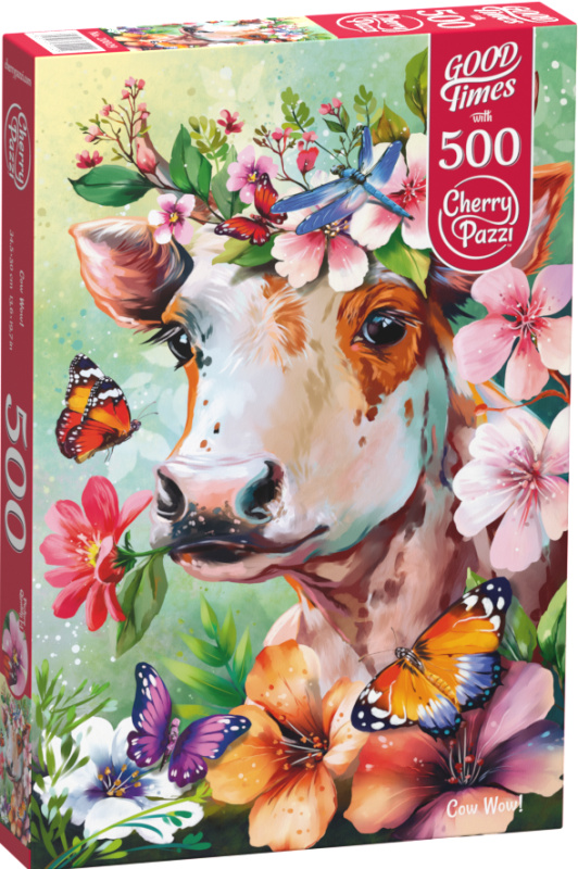 Cherry Pazzi Kráva Wow! 500 dílků