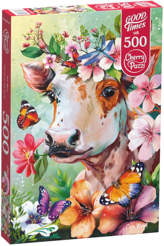 Cherry Pazzi Kráva Wow! 500 dílků