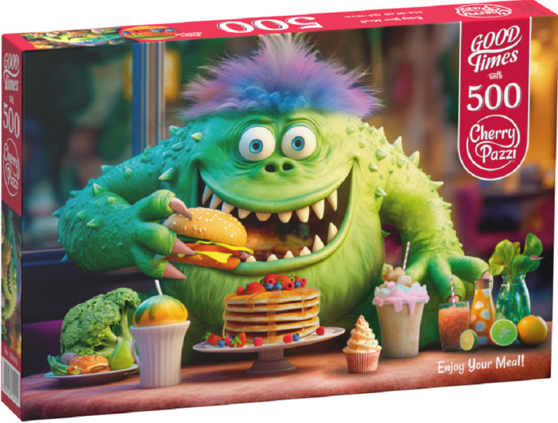 CHERRY PAZZI Puzzle Dobrou chuť! 500 dílků