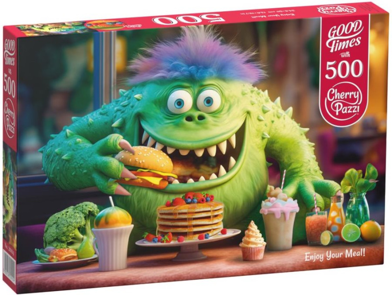 CHERRY PAZZI Puzzle Dobrou chuť! 500 dílků