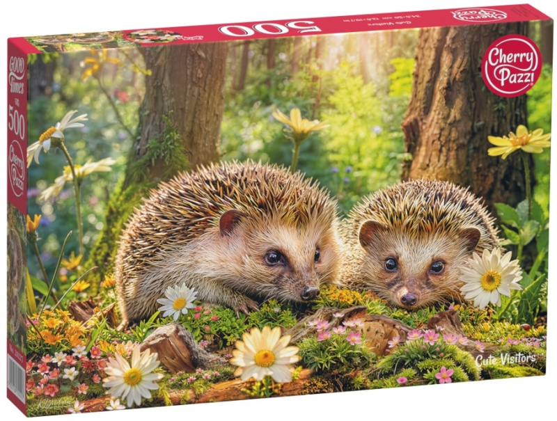 Puzzle Roztomilí Návštěvníci 500 Dílů by Cherry Pazzi