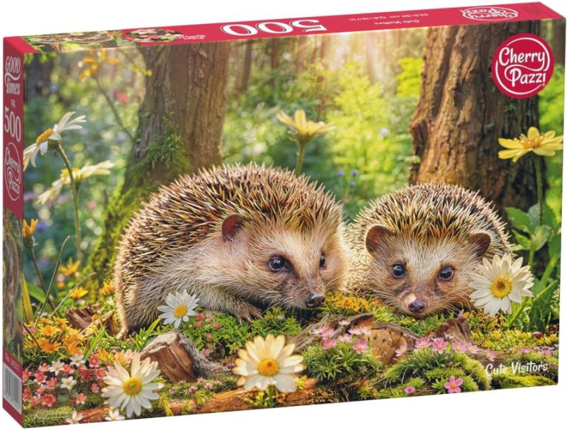 Puzzle Roztomilí Návštěvníci 500 Dílů by Cherry Pazzi