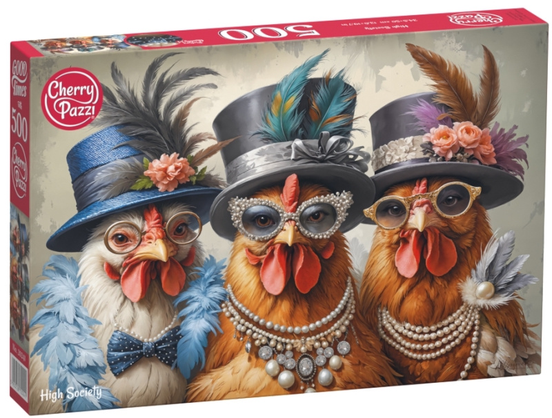 Puzzle Vyšší společnost 500 dílků