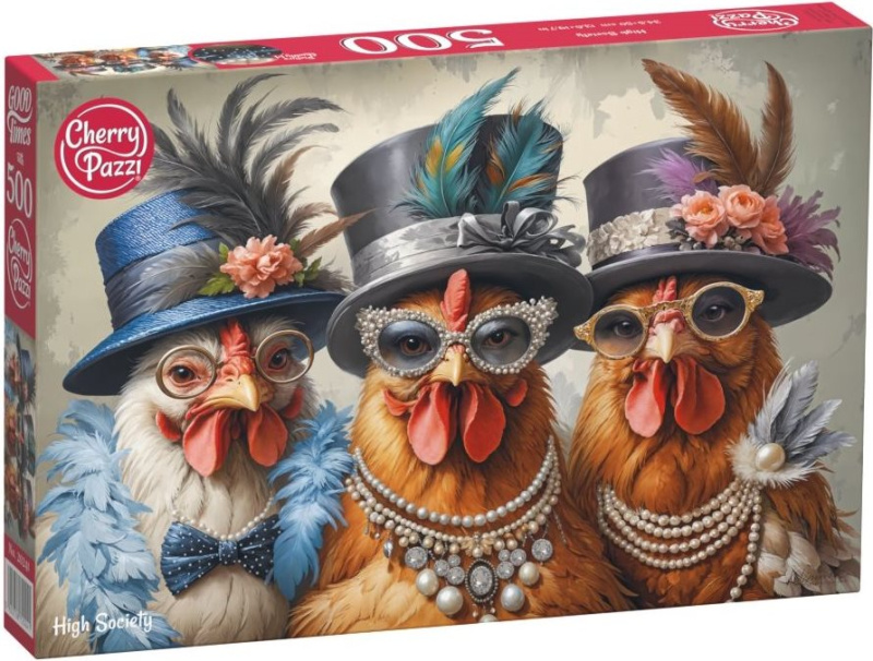 Puzzle Vyšší společnost 500 dílků