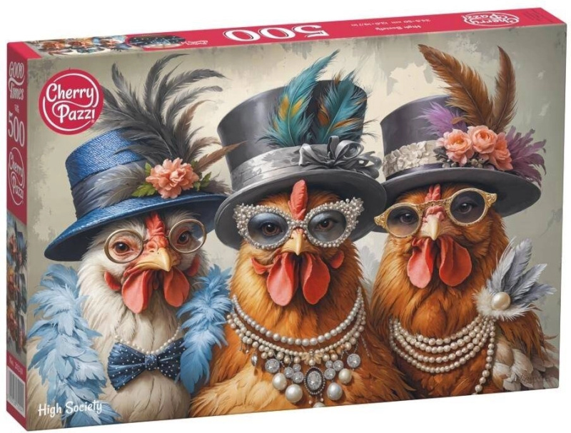 Puzzle Vyšší společnost 500 dílků