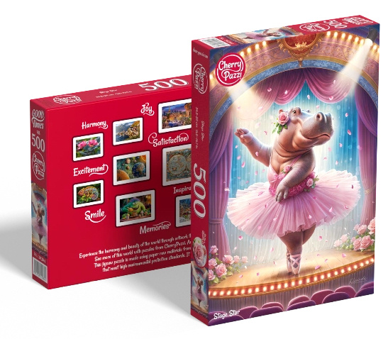Cherry Pazzi puzzle Hvězda jeviště 500 dílků