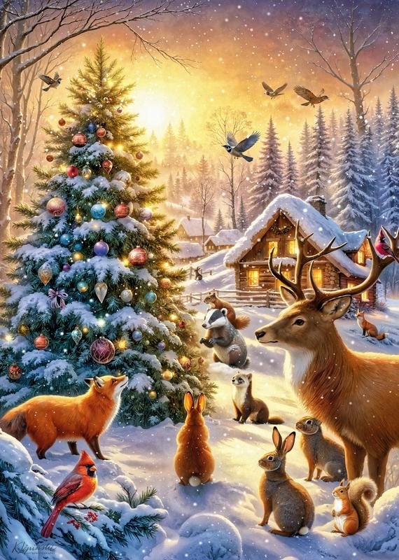 Cherry Pazzi puzzle Ať sněží 500 dílků