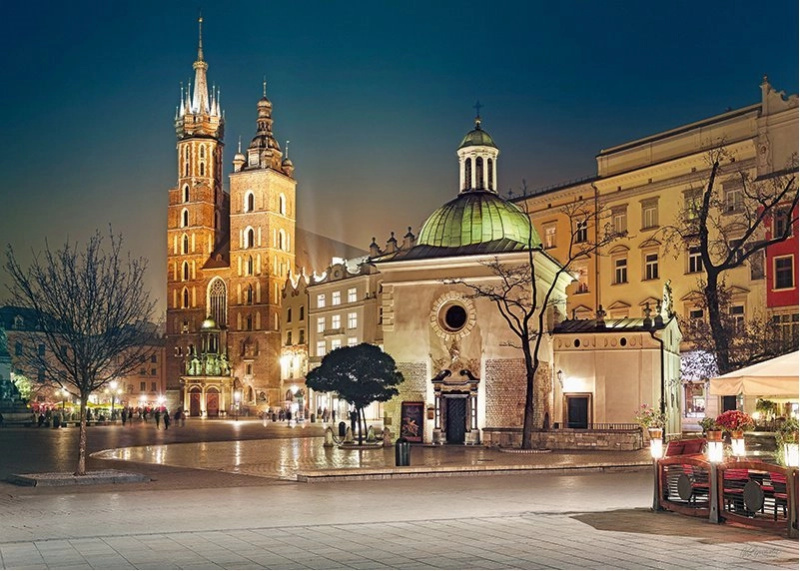 Cherry Pazzi Krakovský rynek 1000 dílků