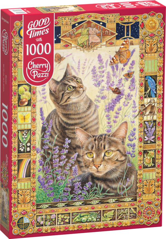 Puzzle Kočky 1000 Dílů Cherry Pazzi