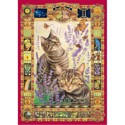 Puzzle Kočky 1000 Dílů Cherry Pazzi