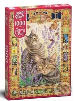 Puzzle Kočky 1000 Dílů Cherry Pazzi