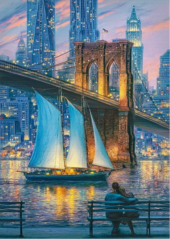 Cherry Pazzi Sen pro dva v New Yorku 1000 dílků