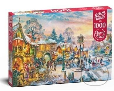 Puzzle Stmívání v zimě 1000 dílků