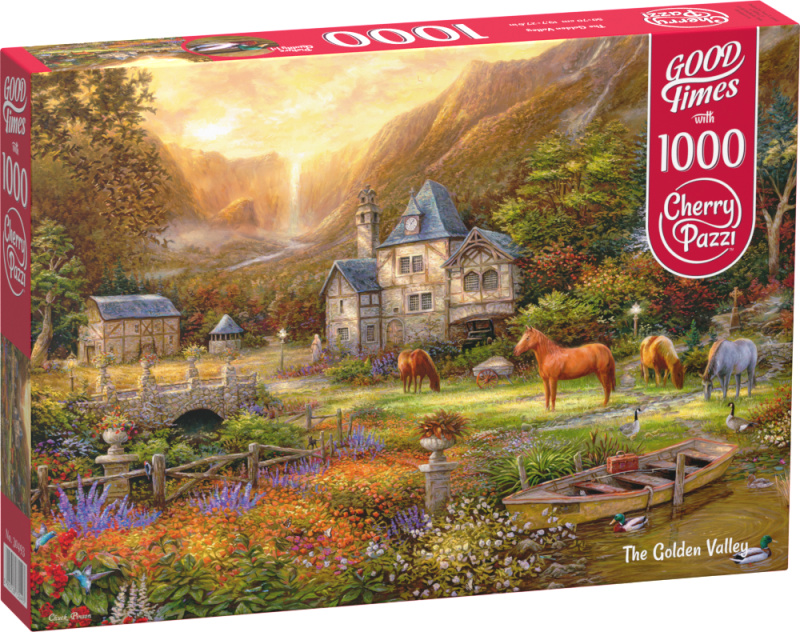 Puzzle Zlaté údolí 1000 dílků