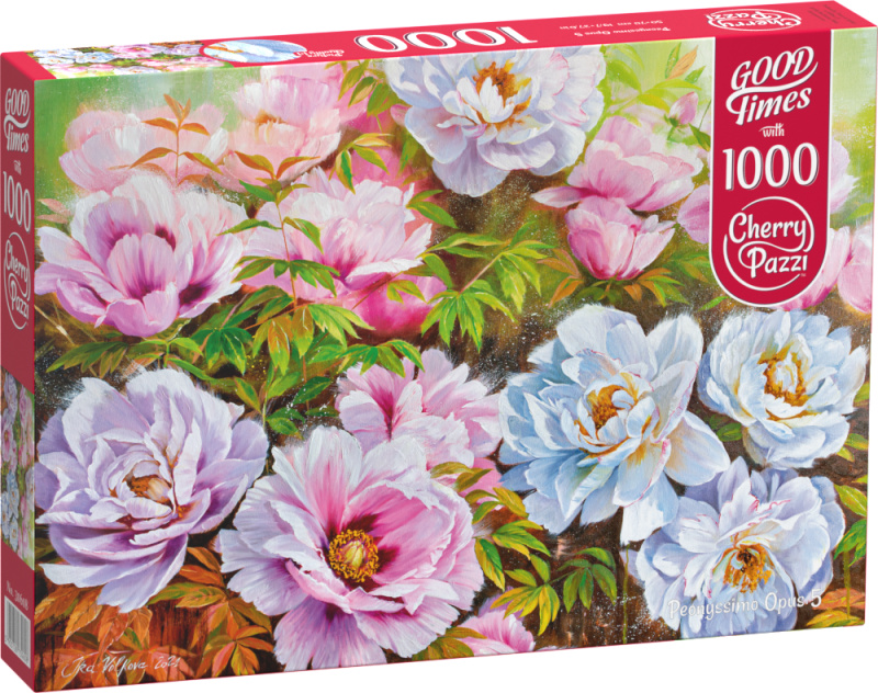 Cherry Pazzi Pivoňky 1000 dílků