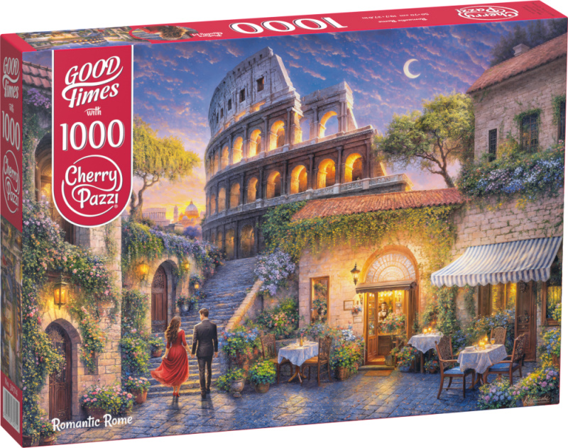 Puzzle romantický Řím 1000 dílků