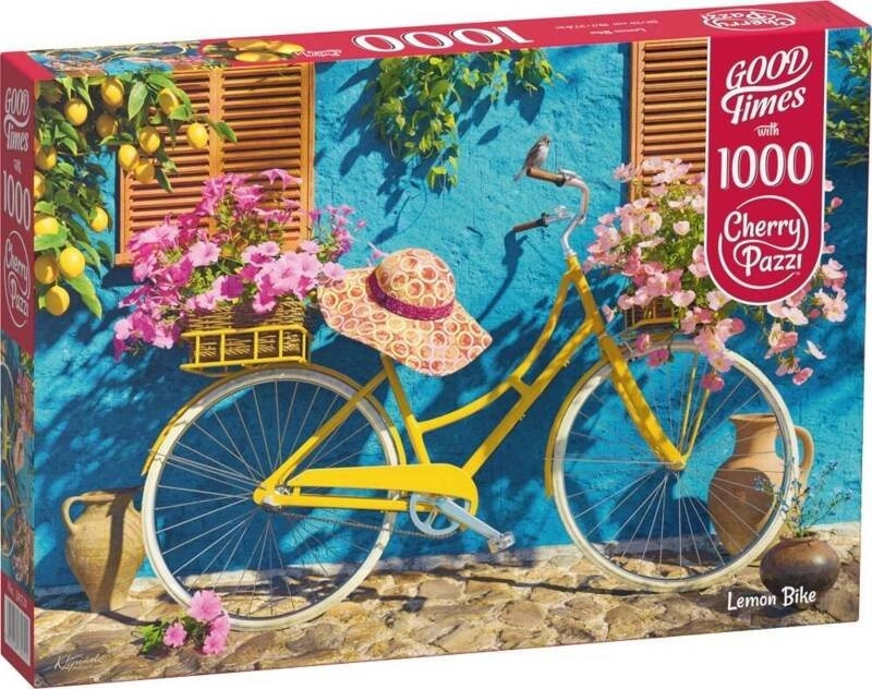 Cherry Pazzi Žluté kolo 1000 dílků