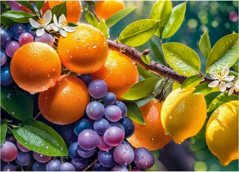 Cherry Pazzi 1000 dílků Ovoce na slunci