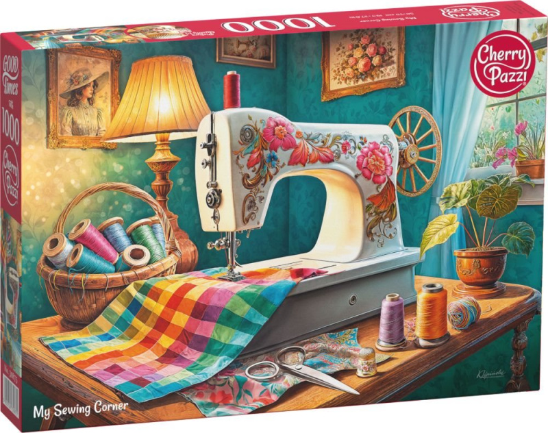 Cherry Pazzi Puzzle Můj šicí koutek 1000 dílků